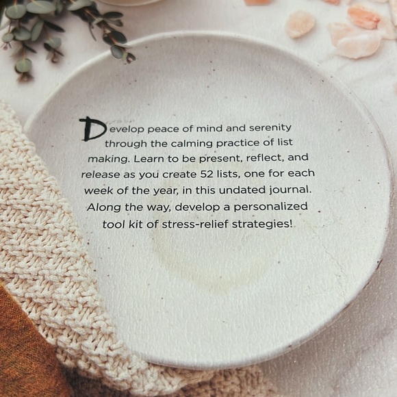 52 Lists for Calm Journal - NEW - Picture 3 of 7